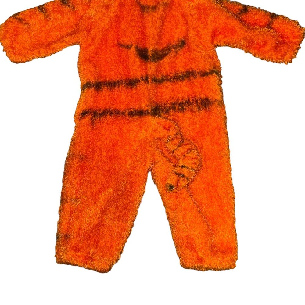 Disney Winnie the Pooh Tigger Costume Infant 24 Mo One Piece Halloween Hooded - Picture 9 of 10